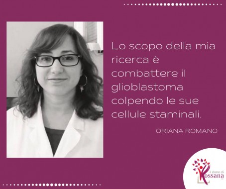 La ricerca non si ferma: il punto sul progetto di Oriana Romano